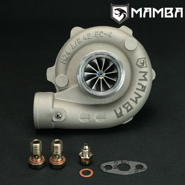 Mamba 9-11 2.36" A/R .42 GT2554R Ball Bearing Turbocharger Supercore (300P/Fit Garrett)