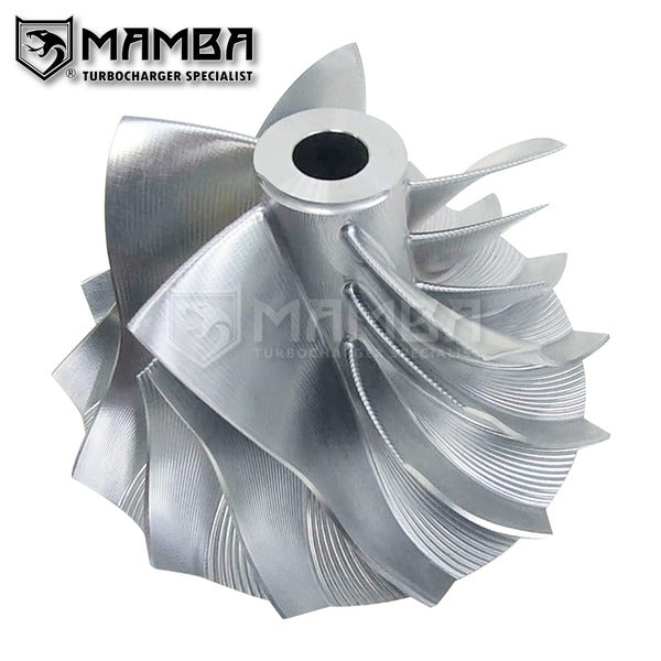 Mamba Billet Turbocharger Compressor Wheel for BorgWarner S400 (67.6/91.3/5+5+5/Point Milling