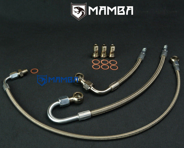 Mamba Turbocharger oil water Line Hose Ford Focus II ST225 XR6 K04-033 53039700033 225HP