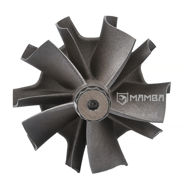 Mamba D5 Turbocharger Turbine Shaft Wheel For BMW N63 Garrett MGT22 MGT22X (49/53.8/5+5)