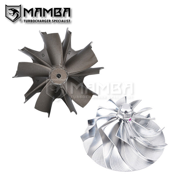 Mamba Turbocharger Compressor Turbine wheel fits 15~17 Ford F250 F350 6.7L AVNT3788 892147-1
