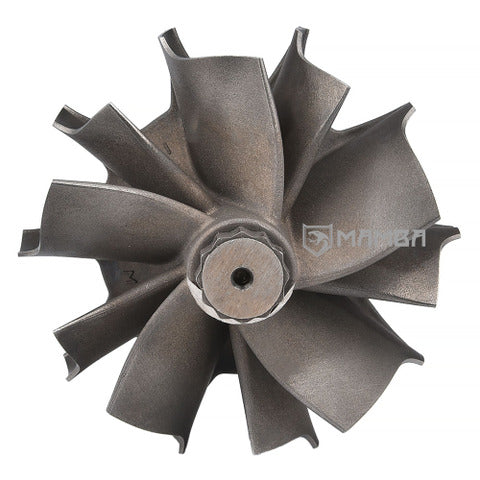 Mamba D5 (5+5) Turbocharger Turbine Shaft Wheel For PTE Precision 6766 6466 (65.8/74.2)