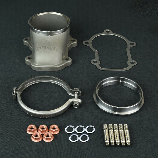 Mamba SUS304 5 Bolt to 3" V-band Dump Down Pipe Flange / Ford XR6