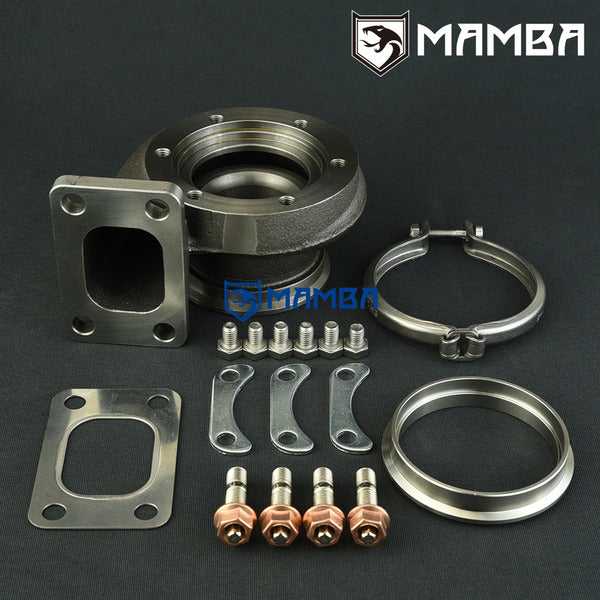 Mamba Turbocharger Turbine Housing Garrett T25 V-Band .61 GT30R GTX3076R Fit HKS 3037 (55/60)