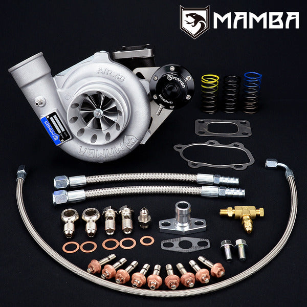 Mamba 9-7 3" A/R.60 Anti Surge GTX2871R Ball Bearing Turbocharger .64 T25 5 Bolt