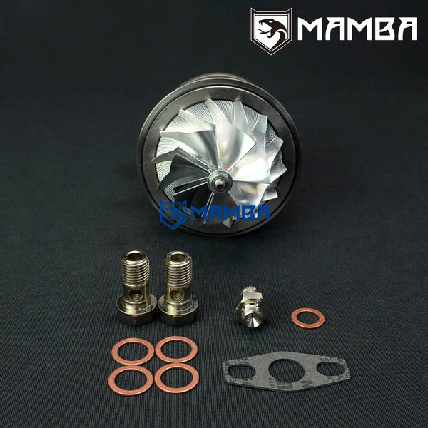 Mamba 7+7 Billet Turbocharger Cartridge Core CHRA Ball Bearing Garret GTX2971R Trim 90
