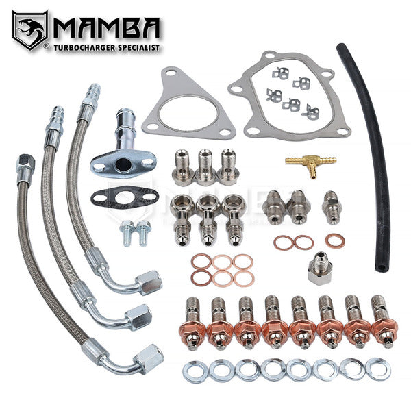 Mamba Turbocharger Install Line Gasket Kit for Subaru WRX Forester IHI RHF55 VF39 VF41 VF43