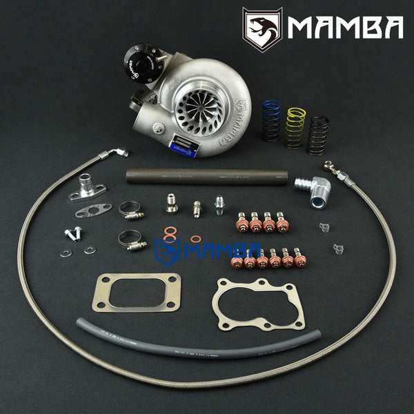 Mamba GTX Oil-Cooled Turbocharger For Nissan TD42 GQ 3" TD05H-16G 6cm Bolt-On Housing
