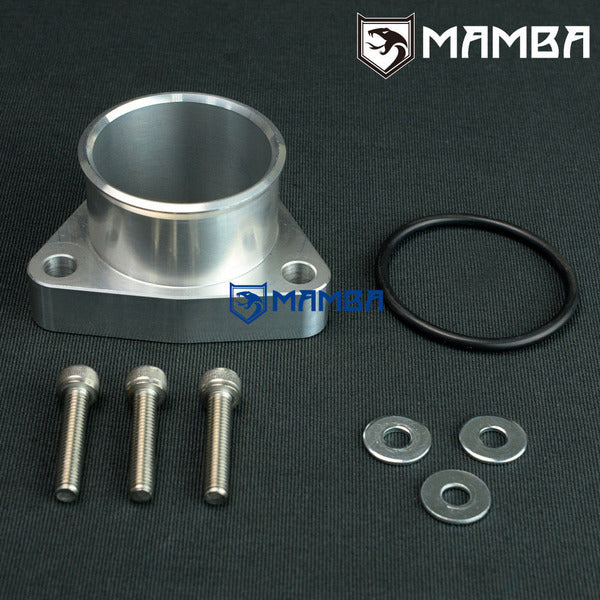 Mamba Turbocharger Cover Compressor Outlet Flange Adapter 2" For Nissan RB25DET SKYLINE GTS-T