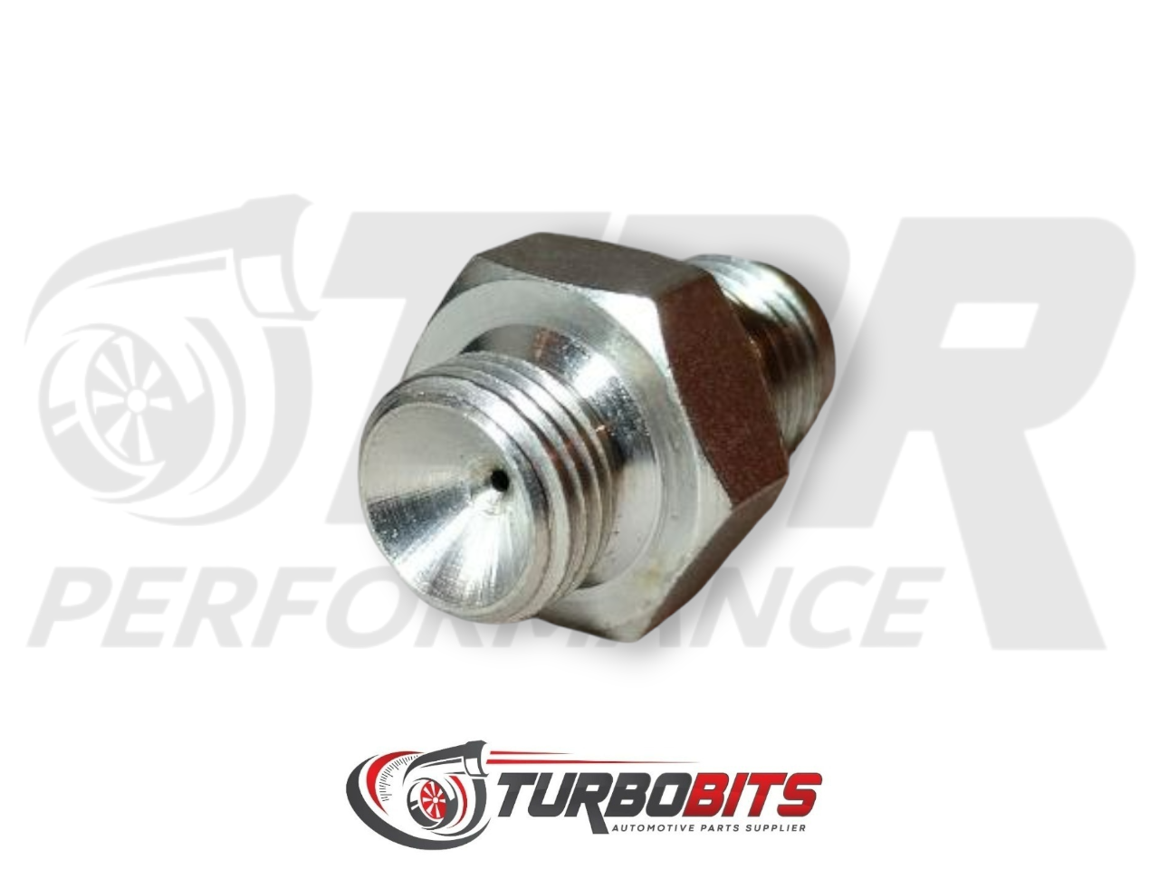 AN4 Racor de alimentación de aceite con restrictor para turbo con rodamiento de bolas