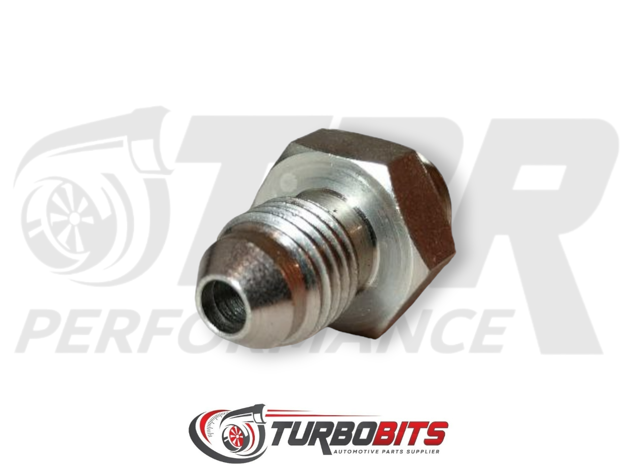 AN4 Racor de alimentación de aceite con restrictor para turbo con rodamiento de bolas