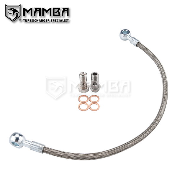 Mamba Turbocharger Oil Feed Line BMW M57 3.0L 330D (E46) 530D (E39) Diesel 11422247915