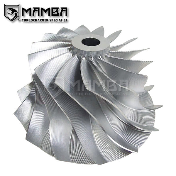 Mamba Billet Turbocharger Compressor Wheel for BorgWarner S400 (67.6/91.3/15+0/Point Milling