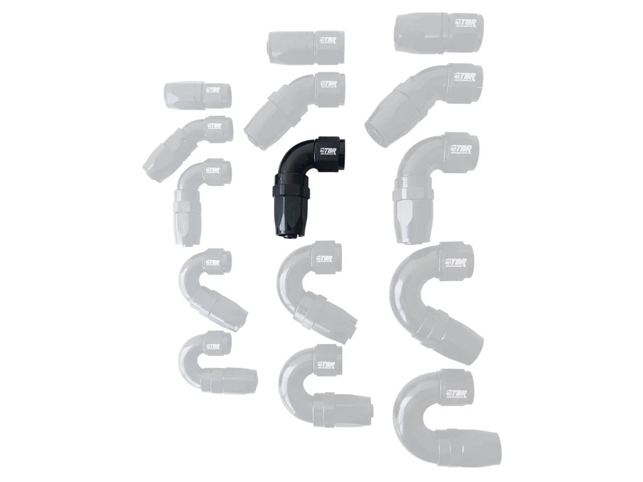 AN8 Swivel Full Flow Fittings - TBR Performance