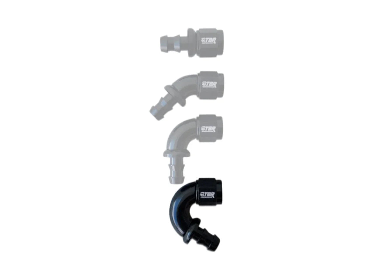 AN6 Push Lock Full Flow Fittings - TBR Performance