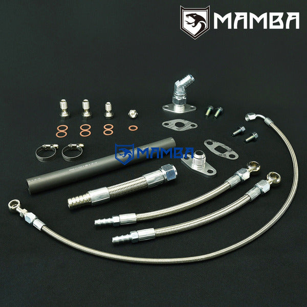 Mamba Turbocharger Oil & Water Line for TOYOTA 1JZ-GTE 2JZ-GTE Garrett T04Z Ball Bearing