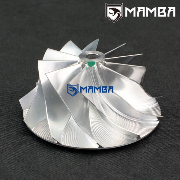 Mamba Turbo Billet Compressor Wheel Mitsubishi EVO3-16G TRUST T517Z (48.3/68) GTX 11+0