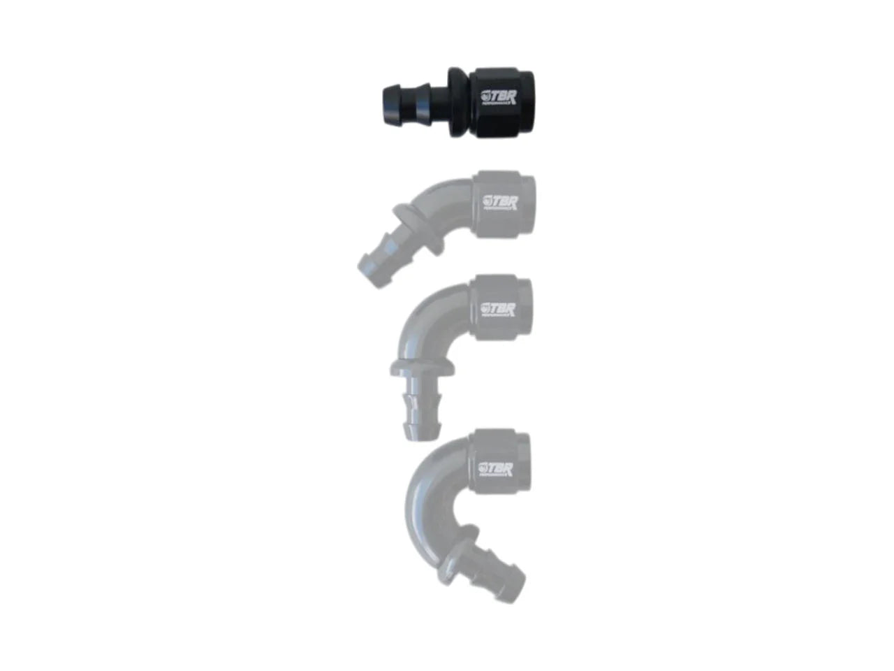 AN6 Push Lock Full Flow Fittings - TBR Performance