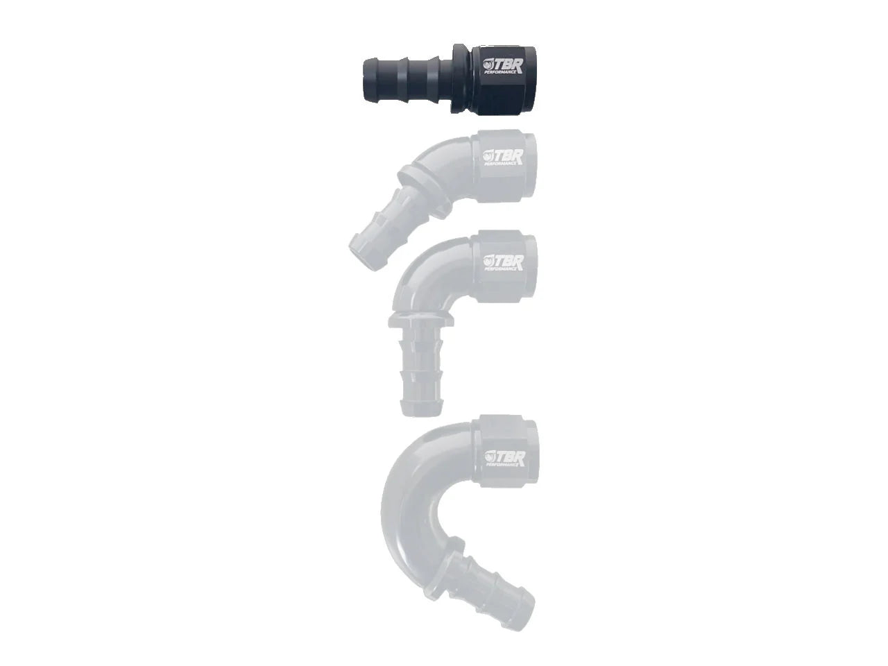 AN10 Push Lock Full Flow Fittings - TBR Performance