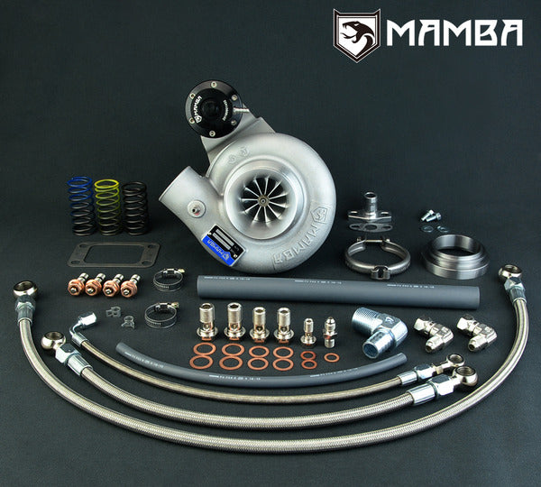 Mamba GTX Turbocharger Low Mount For Nissan TD42 GU 3" Non Anti TD05H-18G 6cm T3 V-Band