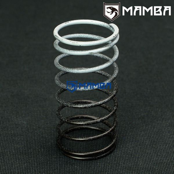 Mamba Turbocharger Adjustable Wastegate Actuator Spring 0.35 Bar / 5 Psi / White Color