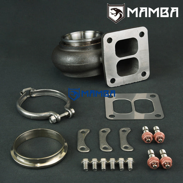 Mamba Turbocharger Turbine Housing GTW38 GTW3884R Garrett A/R .48 T4 Twin Scroll (64.3/74.2)