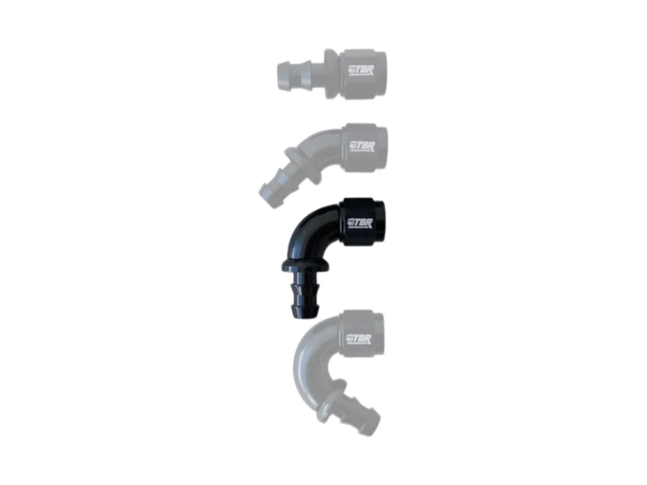 AN6 Push Lock Full Flow Fittings - TBR Performance