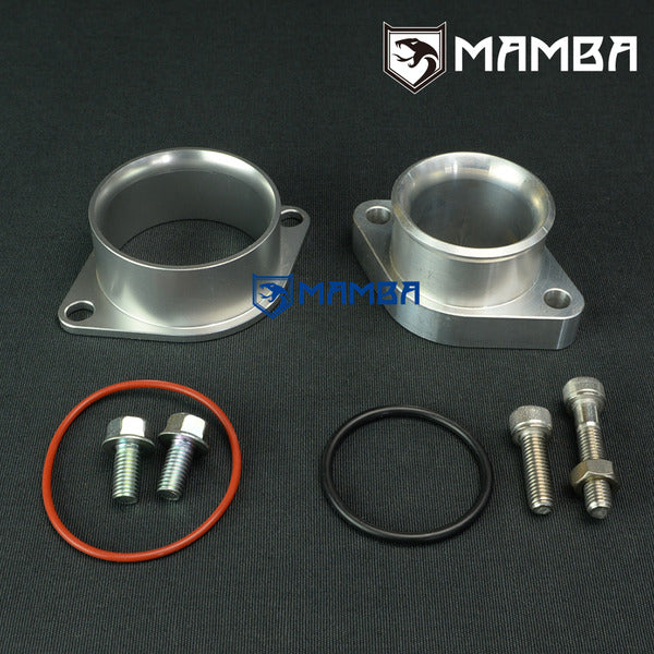Mamba For Nissan's VG30DET Single T3 Turbocharger 2.5" Compressor Inlet & Outlet Flange