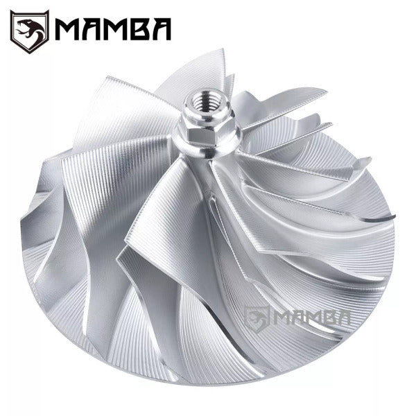 Mamba Turbo Billet Compressor Wheel Supercharger (61.0/87.0/7+7/Threaded/Point Milling