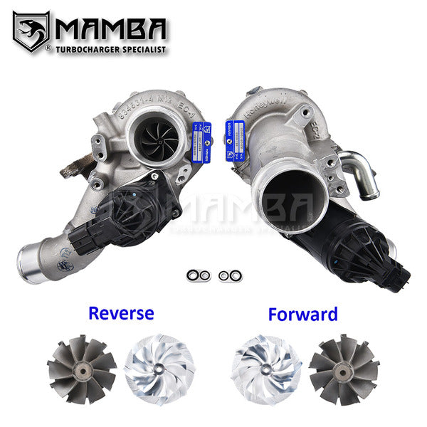 Mamba 550HP 9-8 Upgraded Nissan VR30DDTT Q50 Sport 883937-0002 14411-5CA2C MGT14P Twin Turbochargers