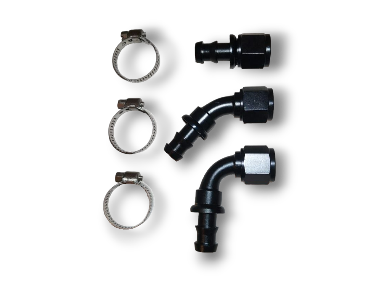 8 AN Push Lock Fitting