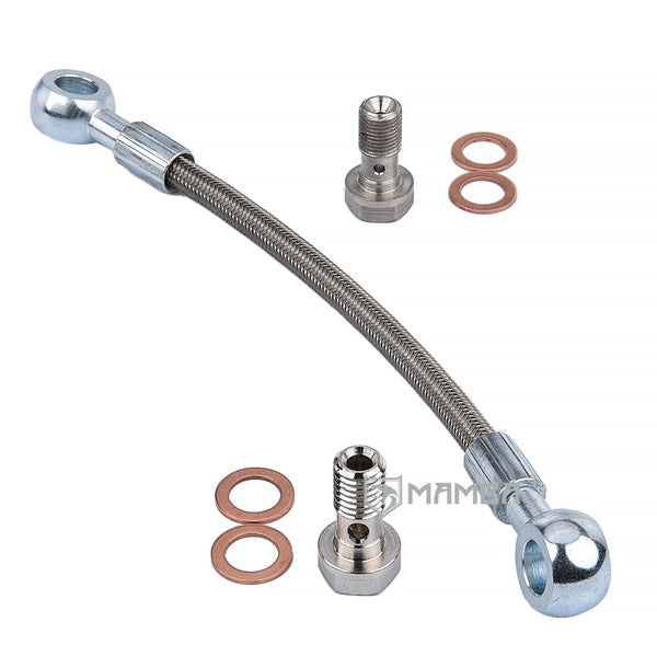 Mamba PTFE Turbocharger Oil Feed Line For Land Rover Defender/Discovery II TD5 PNP101280 TW