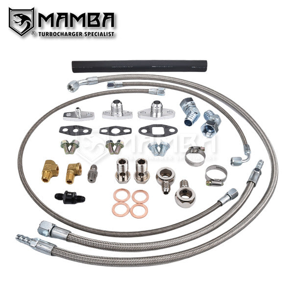 Mamba Turbocharger Oil Water Line Ford Territory Ghia Barra 245T Garrett GT40R GT42R G40 G42