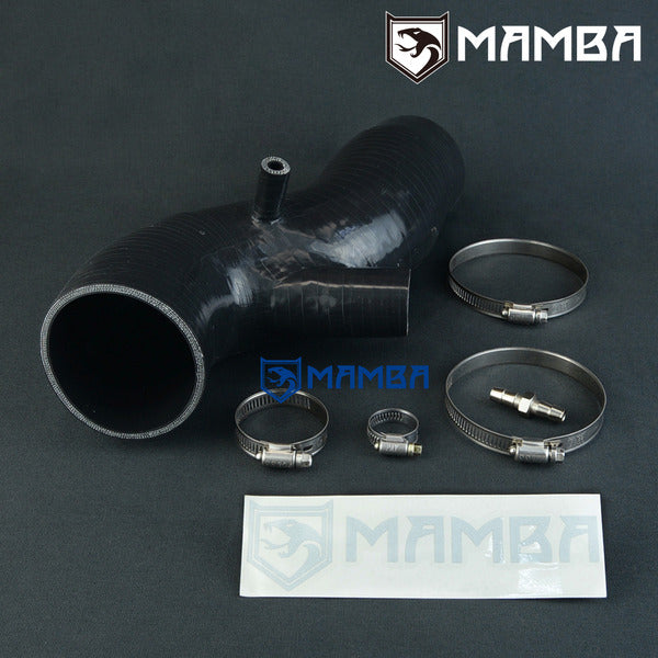 Mamba Mitsubishi 4G63T Lancer Evolution EVO 7 8 9 3" Turbocharger Inlet Intake Silicon Hose