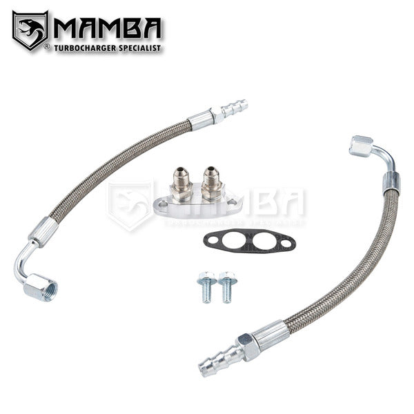 Mamba Turbocharger water hose line kit TOYOTA 1KD 1KD-FTV 3.0L Hilux Dyna IHI VB31 VB35