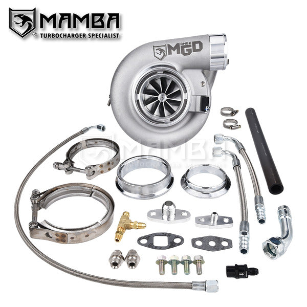 Mamba MGD D5-10 4” G40-1150 Ball Bearing Turbocharger + .85 dual V-Band Housing