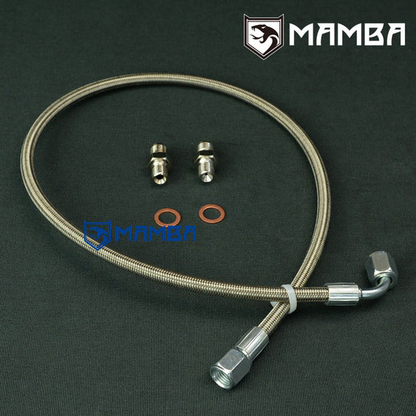 Mamba Turbocharger Oil Feed Line Kit For MAZDA MIATA MX-5 323 GTX w/ IHI RHB5 VI58