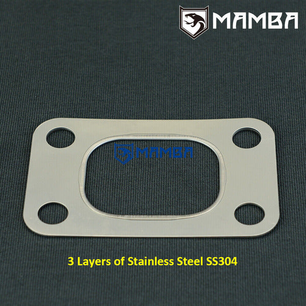 Mamba 3 LAYERS STAINLESS STEEL Turbocharger GASKET T25 T28 GT25 GT28 GTR SILVIA CA18 SR20