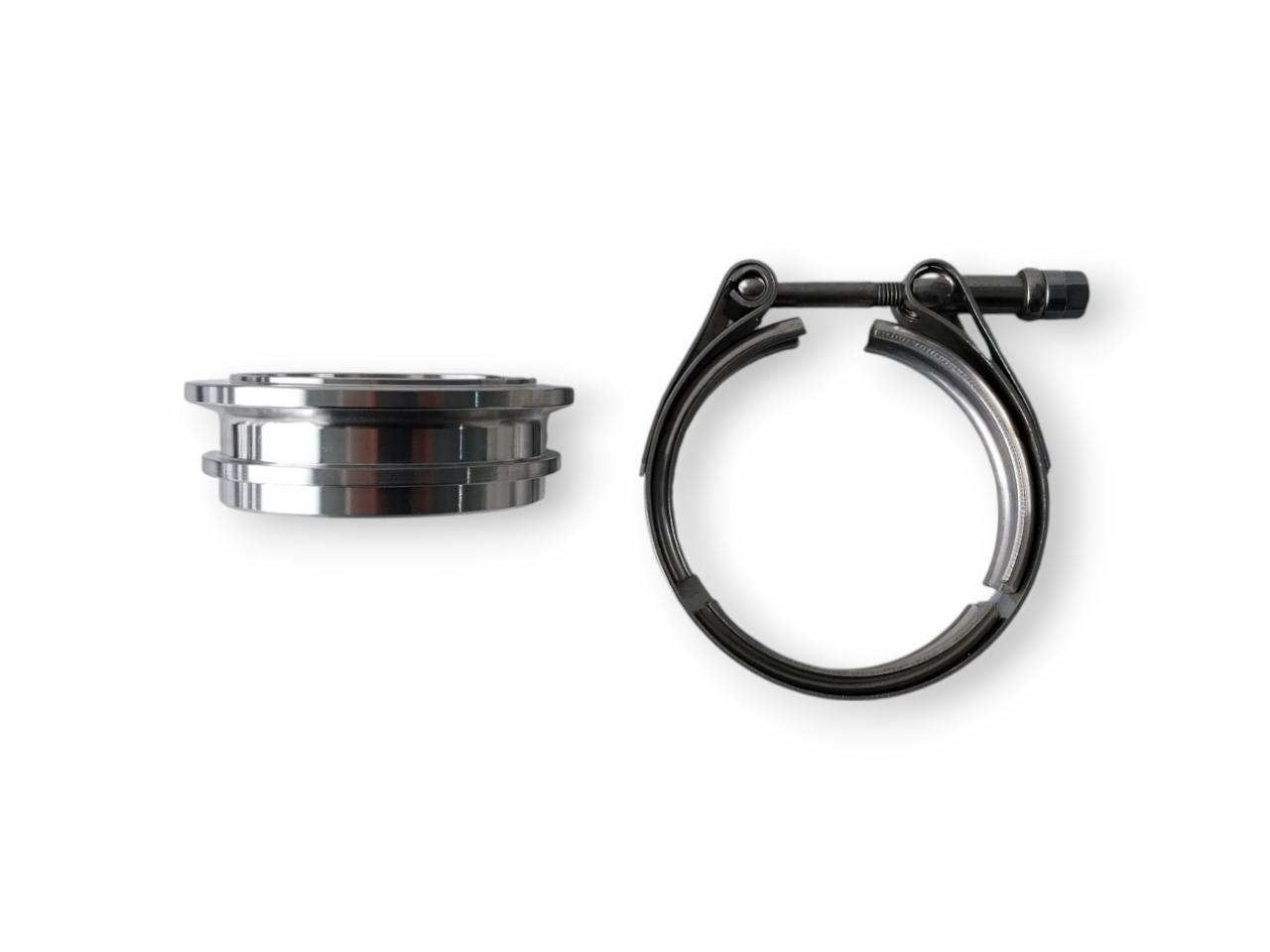 Aeroflow Turbine Inlet 3" O.D Stainless Steel V-Band Kit (G25 , G30, G35)