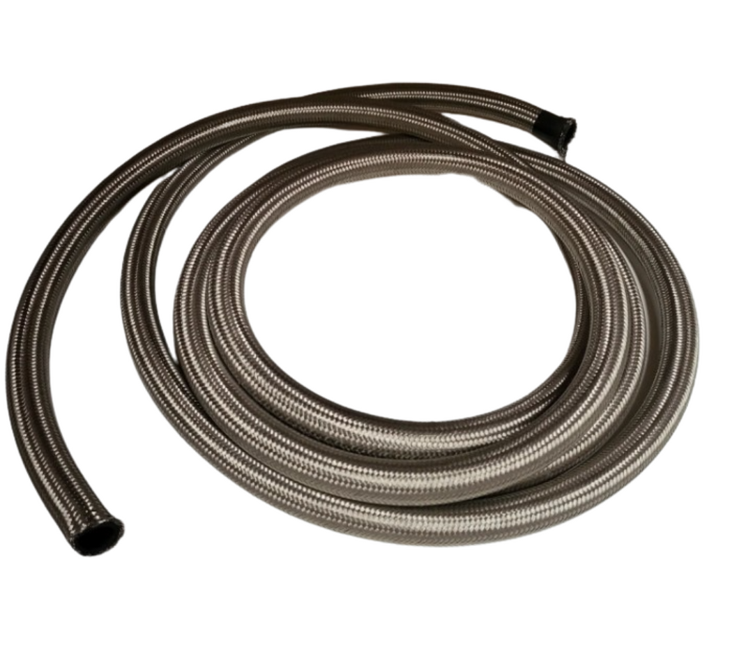 AN8 Stainless Steel Braided Hose 1M 1000mm