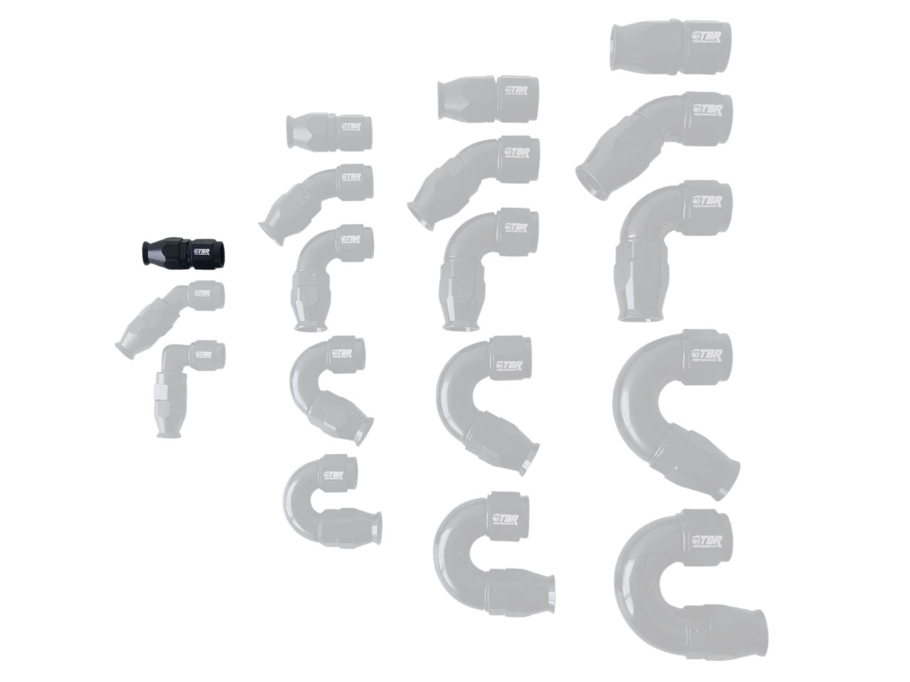 Raccord en alliage PTFE AN4 - Performance TBR