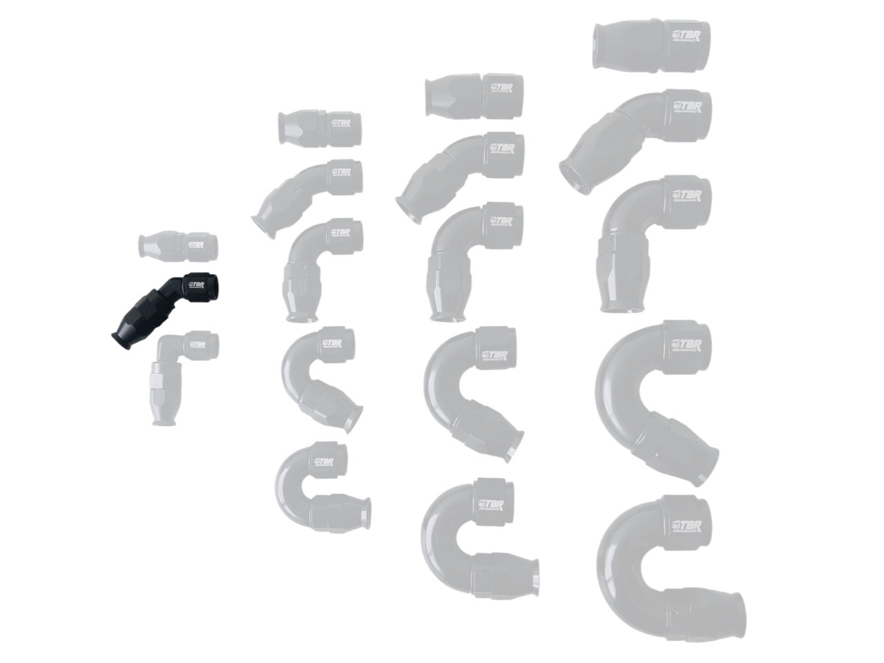 AN4 PTFE Alloy Fitting - TBR Performance