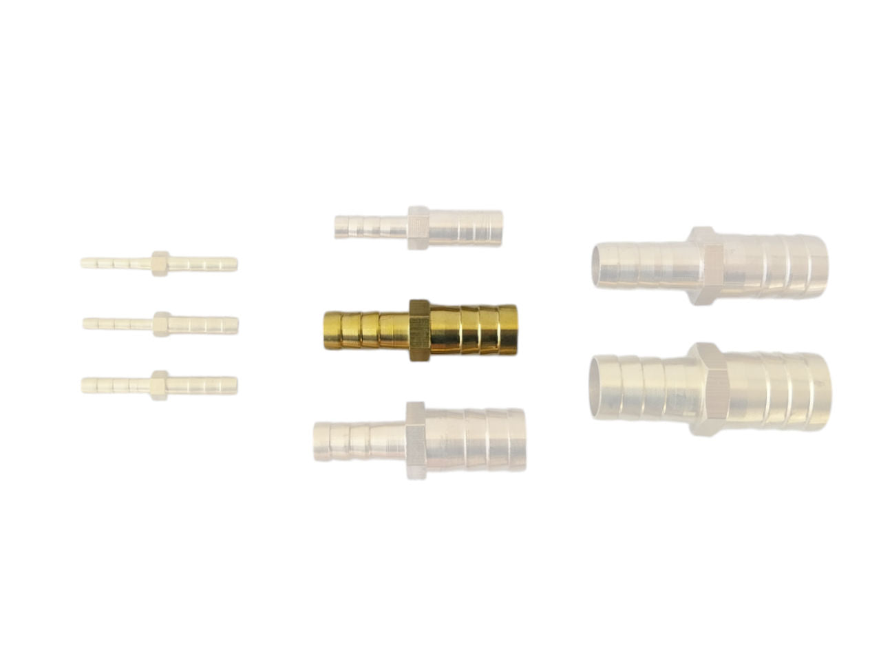 Brass Barb Adaptor Fitting - Multiple Sizes Available