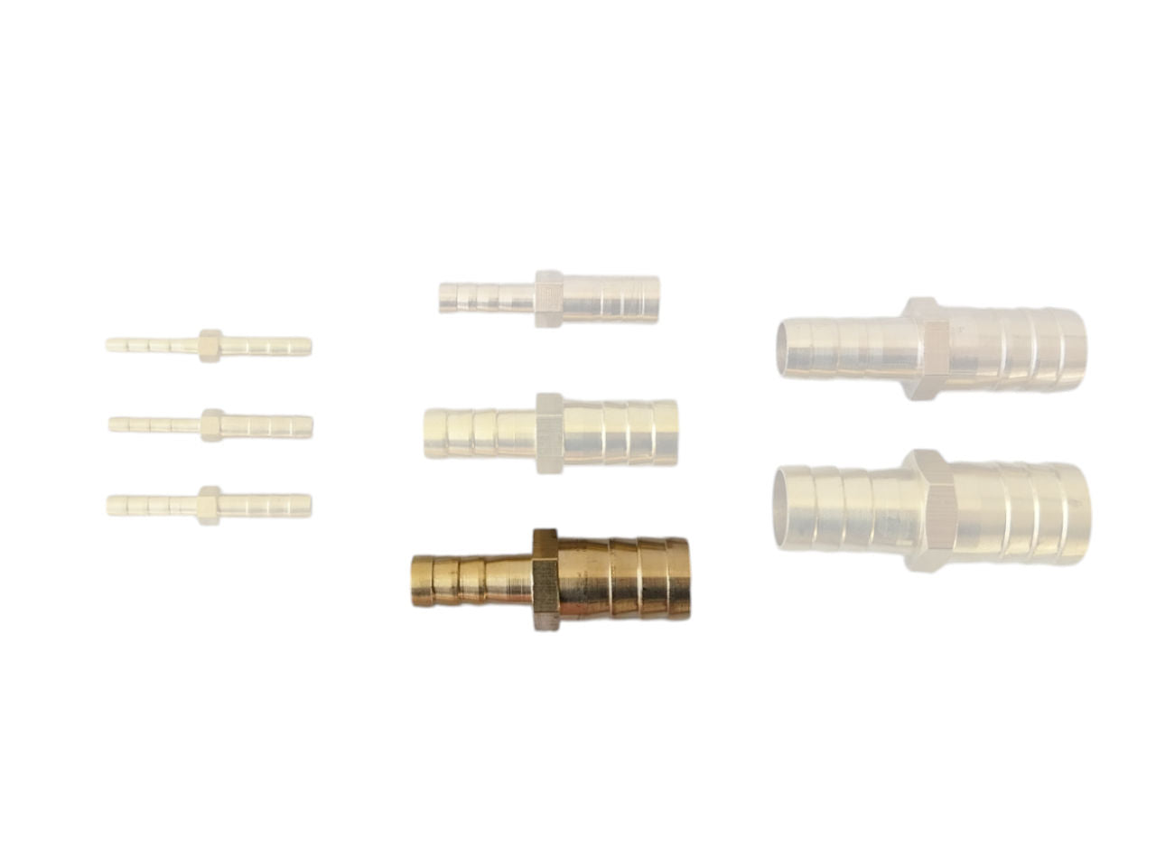 Brass Barb Adaptor Fitting - Multiple Sizes Available