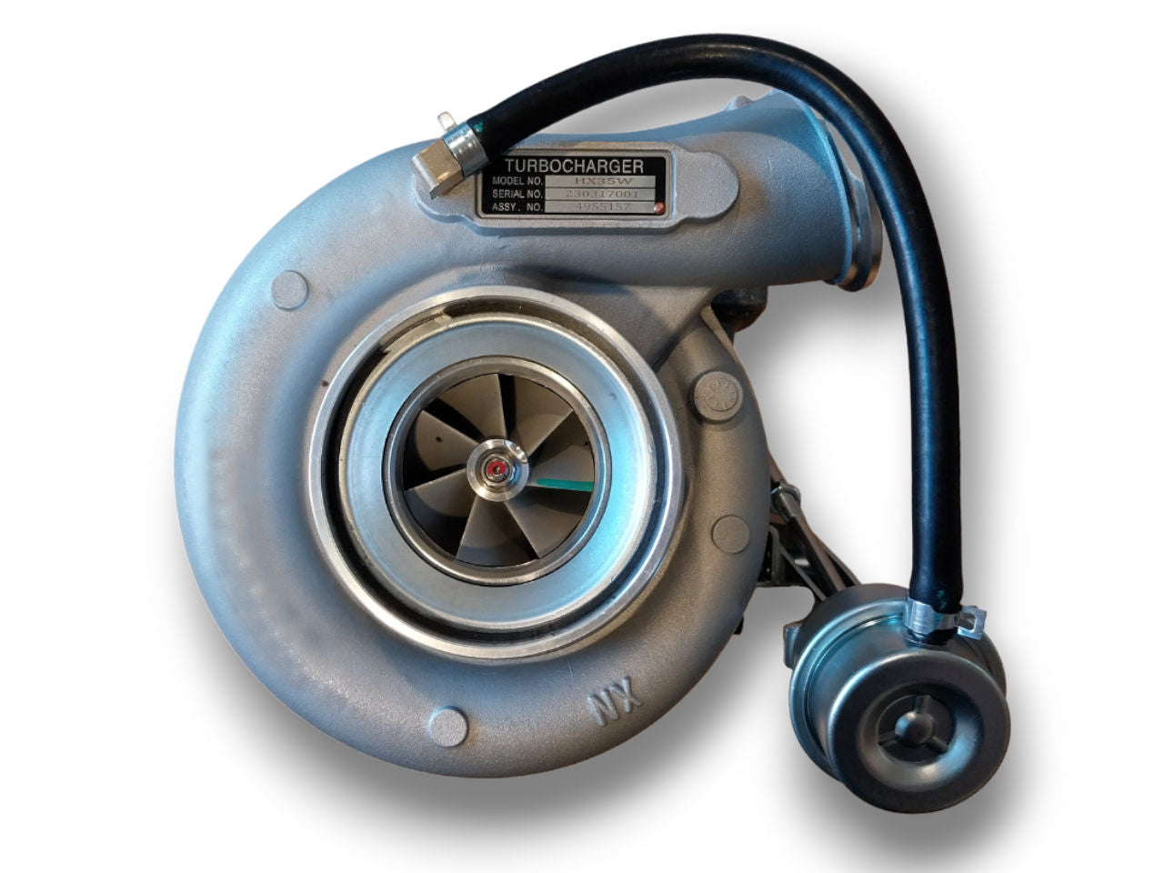 HX35W 4955157 T3 Twin Scroll turbo internal wastegate