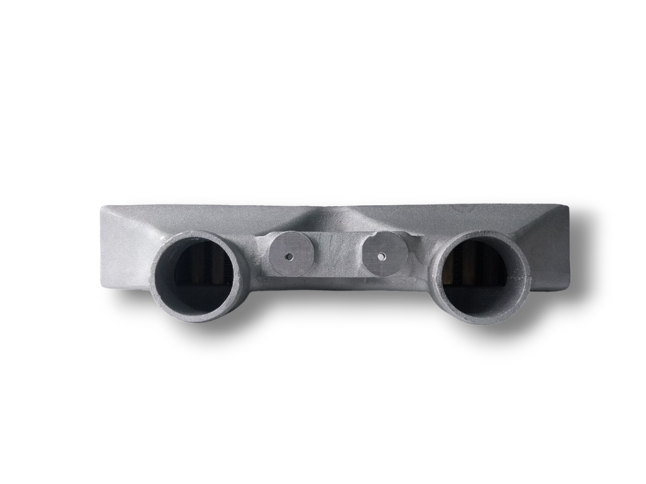 Universal intercooler 390 x 370 x 70mm 63mm Outlets same side.