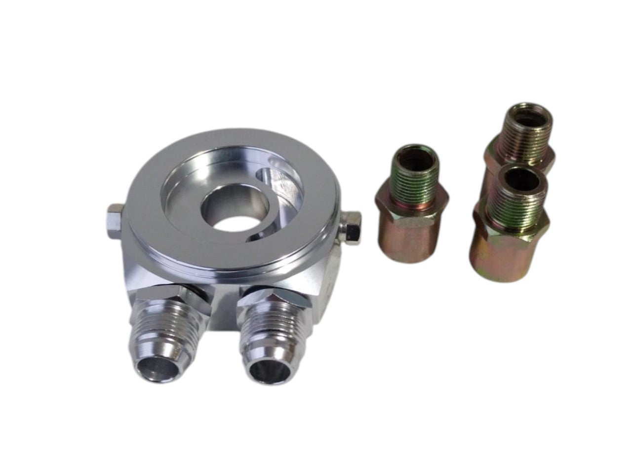 Oil Cooler Filter Sandwich Plate Adapter Universal