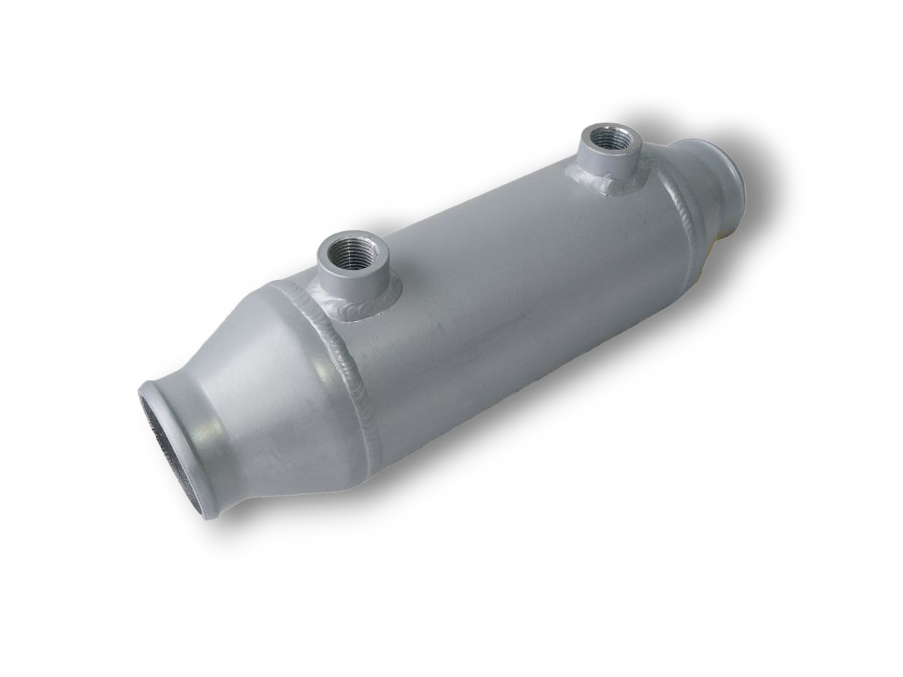 Water to Air Intercooler - Barrel Style 2.5" 63mm In/Out