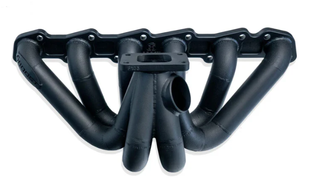 6Boost Turbo Exhaust Manifold / RB30E T3 / Low Mount / Single Wastegate