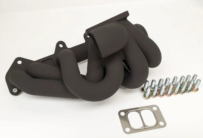 6Boost Turbo Exhaust Manifold / 1JZGTE VVTI / T3 Twin-scroll / Single Turbo